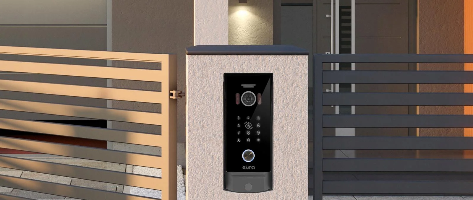 Wideodomofon EURA VDP-97C5 ze stacją bramową VDA-51C5/N - najnowsze rozwiązania technologiczne w służbie Twojego komfortu!