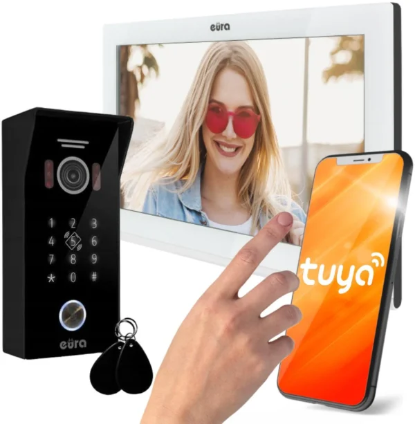 wideodomofon eura vdp 99c5 biay wifi rfid tuya bfda26807aa74d6a91cf8a95c5454084