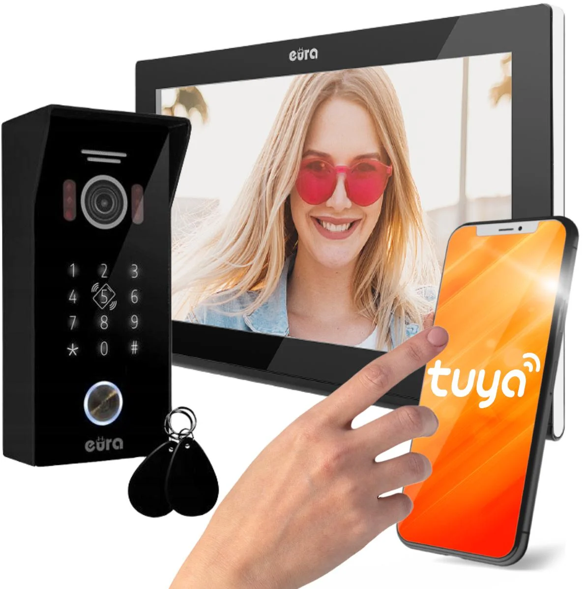 Najważniejsze cechy zestawu wideodomofonowego EURA VDP-99C5 WiFi RFID - poznaj je wszystkie!