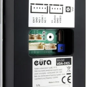 wideodomofon eura vdp 99c5 czarny wifi rfid tuya f316e7d06b694229ad958db501f764e1