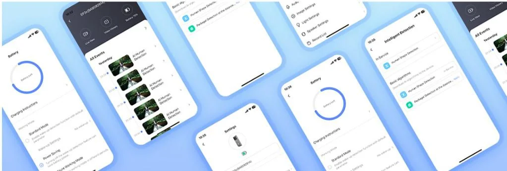 Zarządzanie przez aplikację EZVIZ