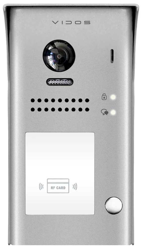 Specyfikacja i dane techniczne 1-abonentowej stacji bramowej VIDOS DUO S1101A: