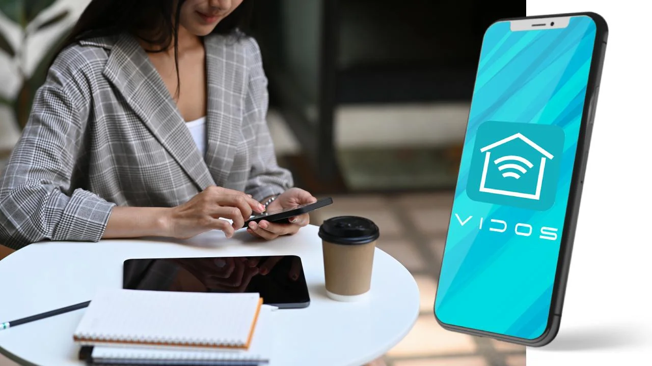 Wybierz zestaw wideodomofonowy obsługujący aplikację VIDOS X - ciesz się zdalnym dostępem z dowolnego miejsca na świecie!