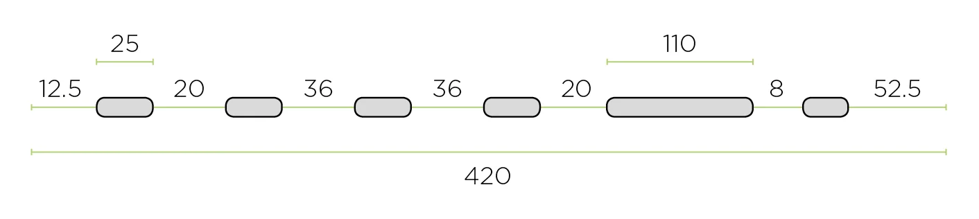 Wspornik składany dachowy Rodigas MT630