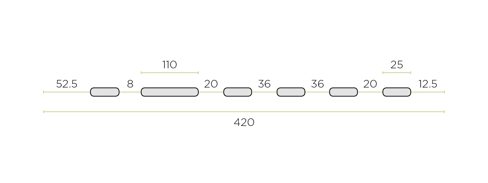 Wspornik spawany podstropowy Rodigas MC700