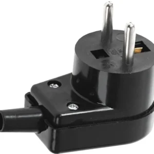 wtyczka katowa 220 05 16a 250v ip20 czarna viplast 220 05 c8806f4d7e7b4f5ab39185fe8364747c