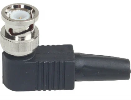 WTYK BNC SKRĘCANY, KĄTOWY
W OBUDOWIE PLASTIKOWEJ