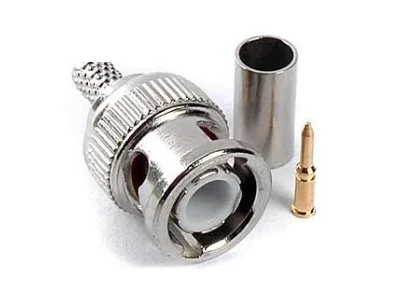 WTYK BNC ZACISKANY NA KABEL RG6U