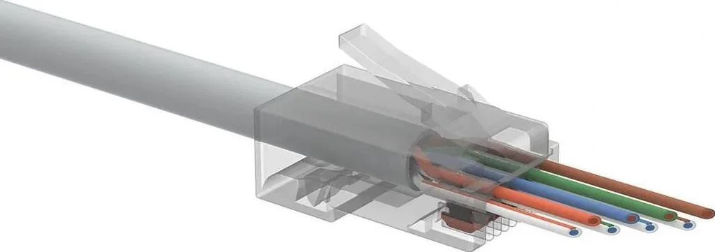 Wtyk sieciowy konektor Solarix – SXRJ45-6-UTP-EASY