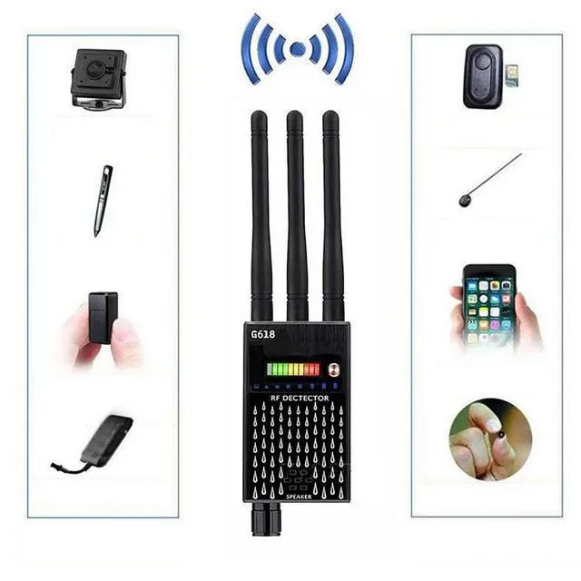 Wykrywacz podsłuchów Mking Mk618 3 antenowy