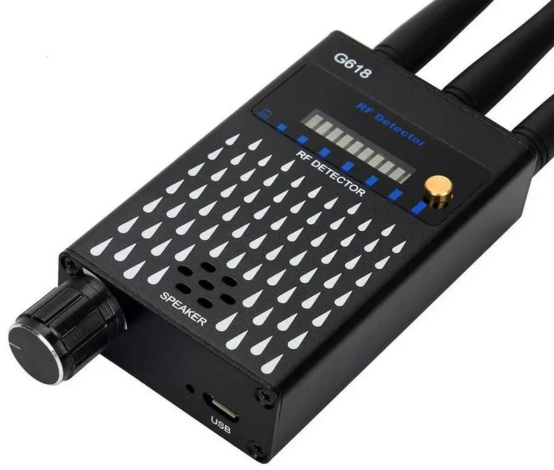 Wykrywacz GPS kamer podsłuchów Mking MK618 - zawartość zestawu: