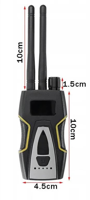 Lokalizator GPS kamer podsłuchów Mking WYKRYWACZMK8000 - specyfikacja i dane techniczne: