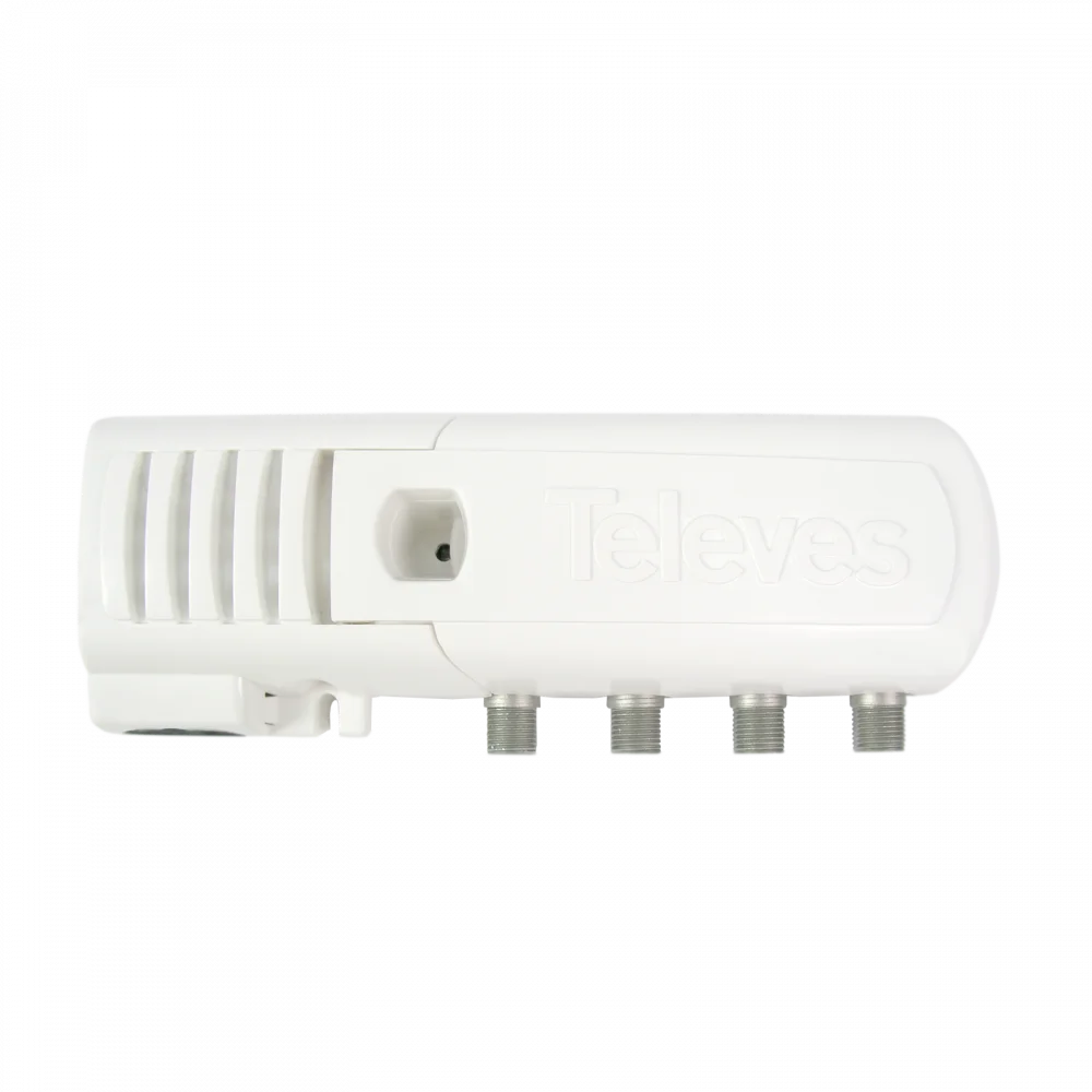 Wzmacniacz domowy ze złączami typu "F" 3 wyjścia (2+TV): VHF/UHF – Auto LTE