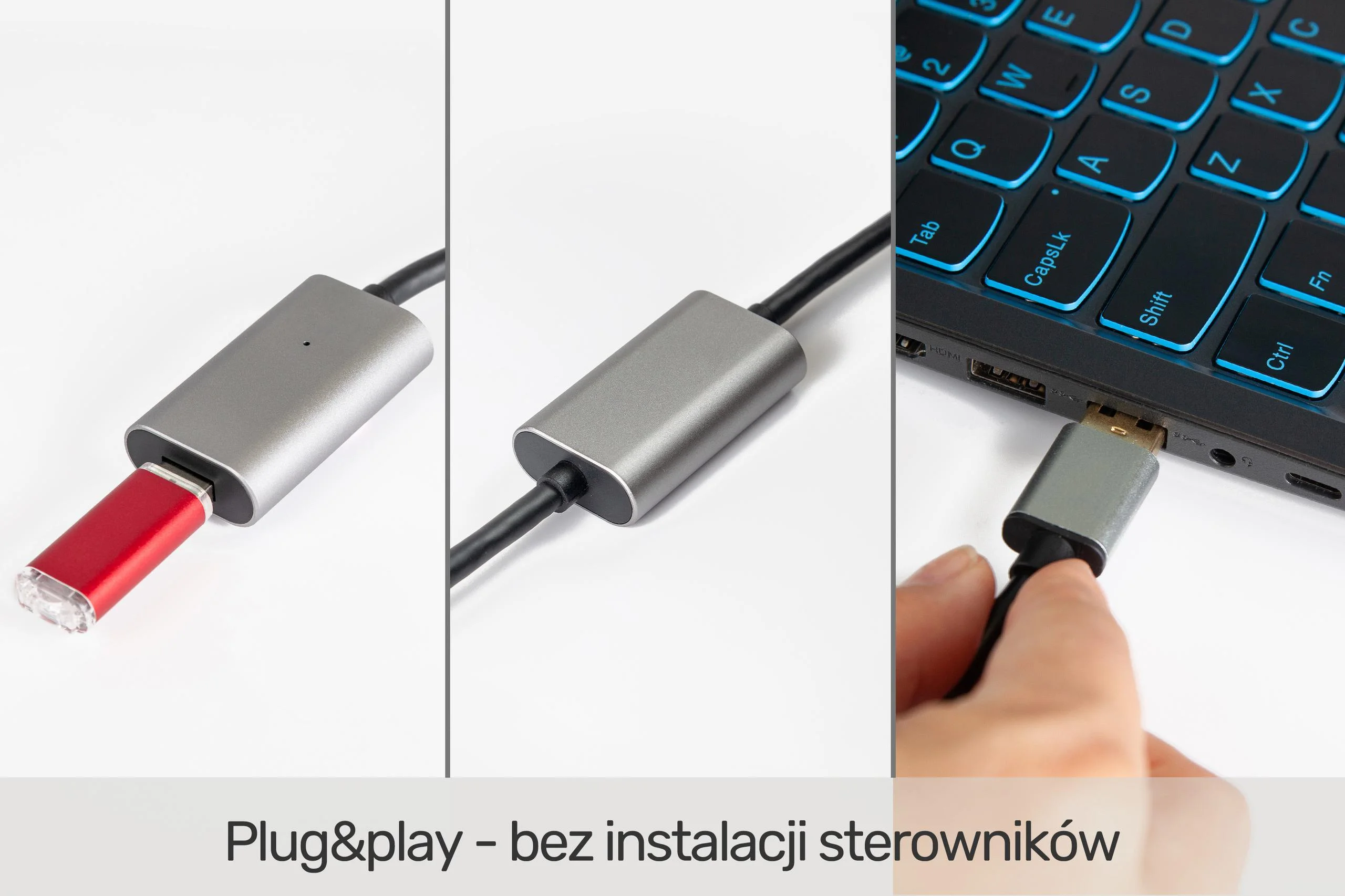 Wzmacniacz sygnału Unitek Y-274 USB 2.0 20m