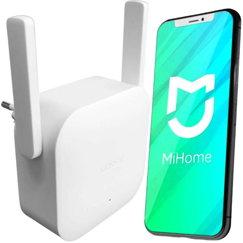 Wzmacniacz sygnału Xiaomi Wi-Fi Range Extender N300 - najważniejsze cechy urządzenia sieciowego: