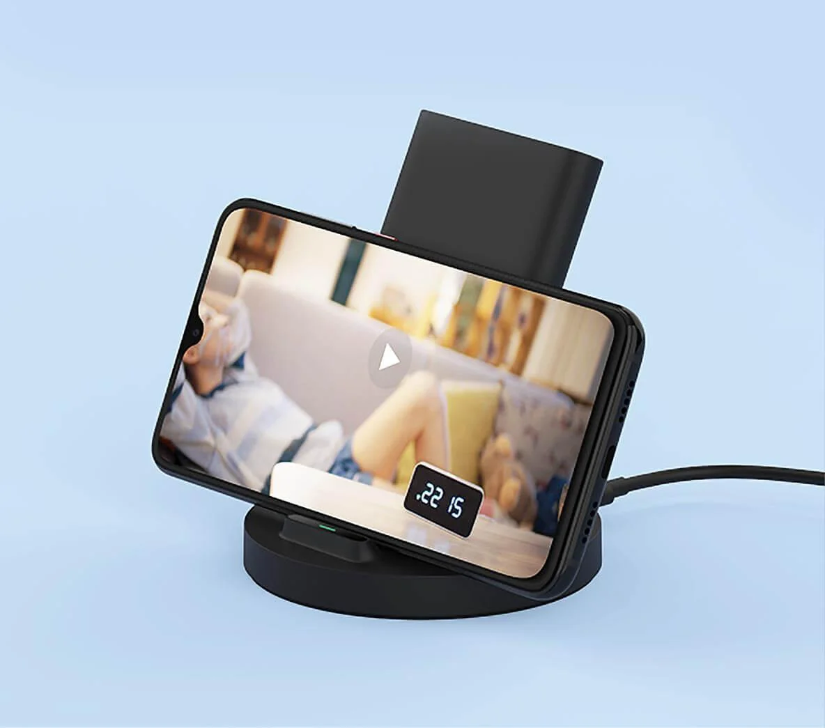 Xiaomi Mi 20W Wireless Charging Stand - ładowarka indukcyjna kompatybilna z większością urządzeń z funkcją QI