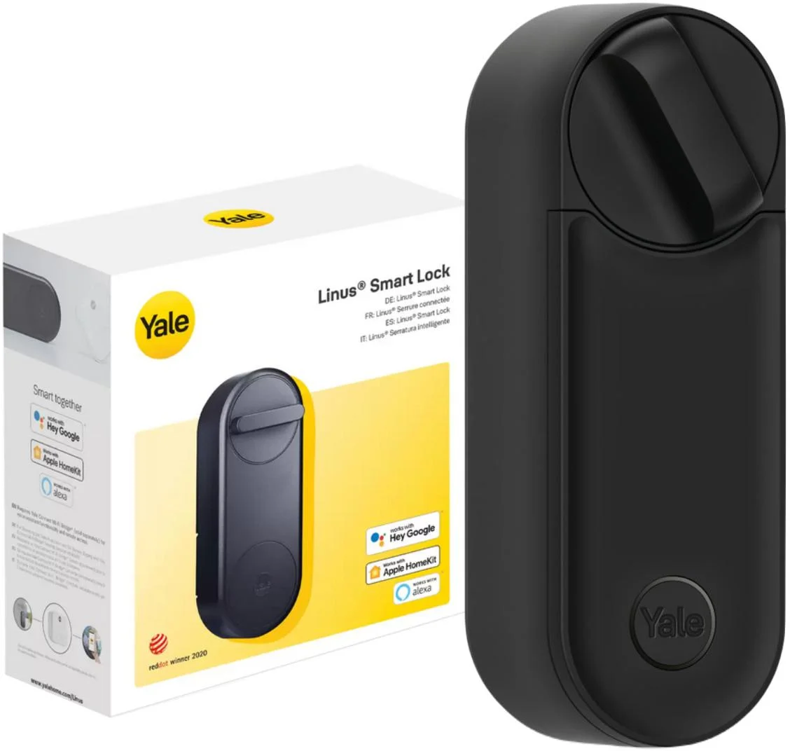Yale Linus® Smart Lock L2 CZARNY MAT - najważniejsze cechy inteligentnego zamka z zaawansowanym systemem kontroli dostępu: