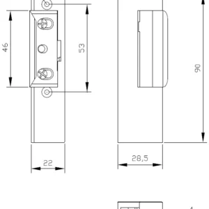 zaczep elektra r3 bez blok lewy 1433 e850e74861c746a494b7e4896d7be60f