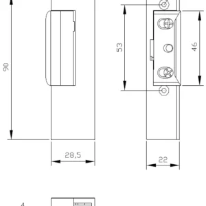 zaczep elektra r3 bez blok prawy 2191 0e744797de5e486c9c8ce07c8130ac6c