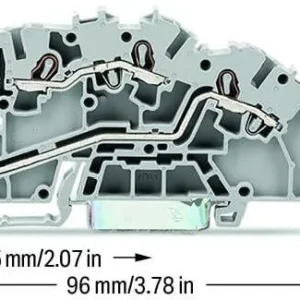zaczka szynowa wago 2pietrowa 25mm2 ll szara 20037642 topjob 5fd9eca24ea94247b4c4d71bc656033b