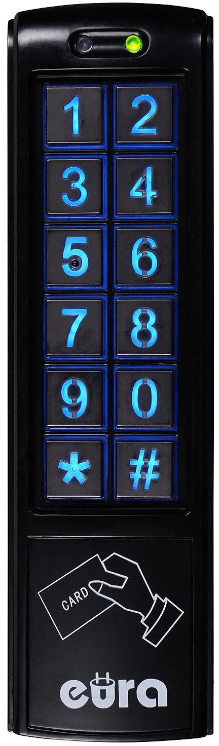 Zamek szyfrowy EURA AC-30C7 czarny