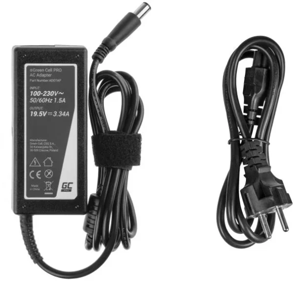 zasilacz adowarka do laptopa dell green cell pro ad07ap 195v 1053b6a3fa35464ba3564c07e36150c9