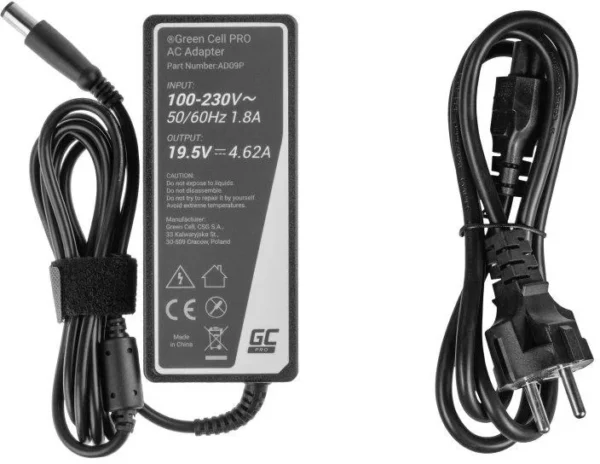 zasilacz adowarka do laptopa dell green cell pro ad09p 195v 4a87757e57524e0888bb74b4744da0a1