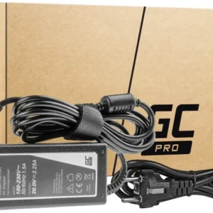 zasilacz adowarka do laptopa lenovo green cell pro ad64p 20v f60dc29121df4aa3837d1a57836f407d