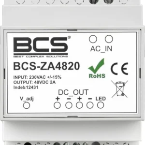 zasilacz bcs za4820 b4476abfe5ff4900815d360fba09cf22
