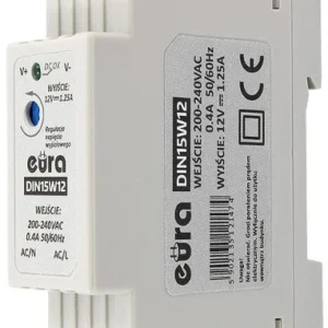 zasilacz din eura din15w12 12v 125 a dc 5f569d8915d245e4bfcb525f592f5697
