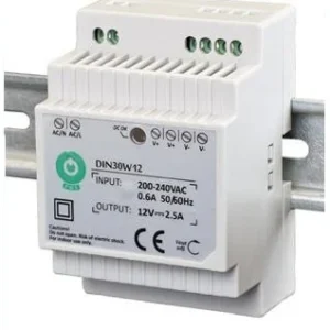 zasilacz din eura din30w12 12v 25 a dc f3814b24ce6145818c6dd1dcaeb4f669