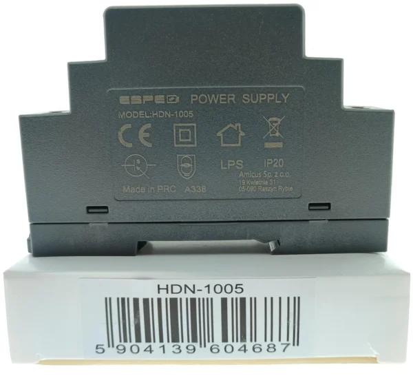 zasilacz impulsowy na szyne din espe hdn 1005 5v10w2a 0bbe940df24d44279b06de5c4889f0b2