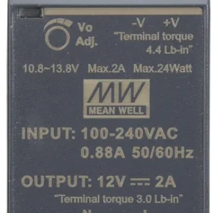 zasilacz impulsowy na szyne din mean well hdr 30 12 12v30w2a d8c9aafa0f2f45479800f35710e9fb9e