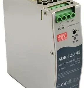zasilacz impulsowy na szyne din mean well sdr 120 48 ba4f2b01c19f446cb751ad137782fd90