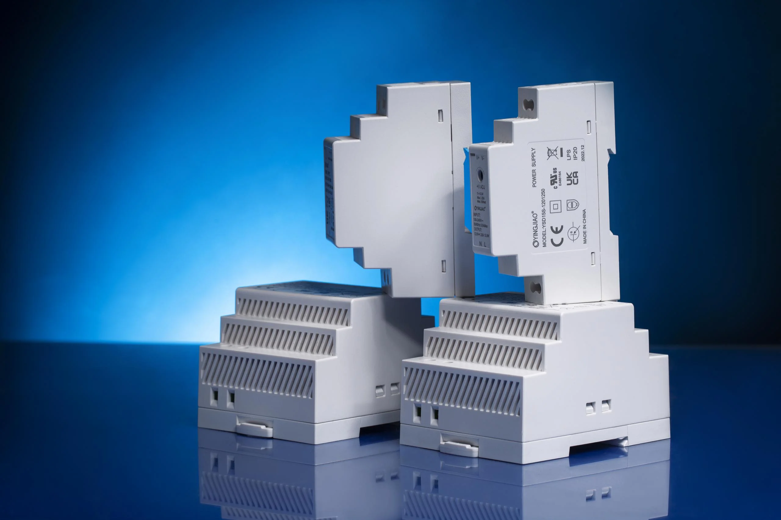 ZASILACZ IMPULSOWY NA SZYNĘ DIN YINGJIAO YSD150S-24006250 24V/150W/6,25A