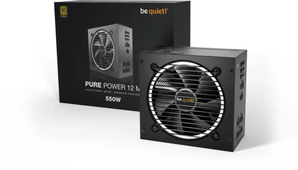 zasilacz komputerowy be quiet pure power 12 m 550w 80 plus g 5fe764342df044c5a3f42a13d4735a9c