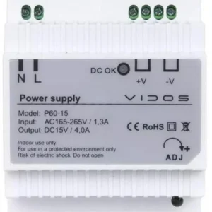zasilacz vidos p6015 05ec164369ae473a974b208383d5f2ff