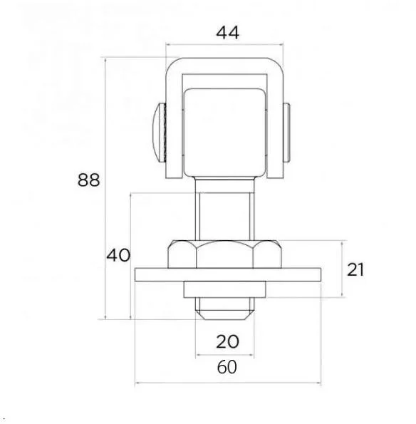 zawias psg 61013 do wspawania gwint m20 regulowany 9bc004a2c45d4e1bbc5ed716f14bc662