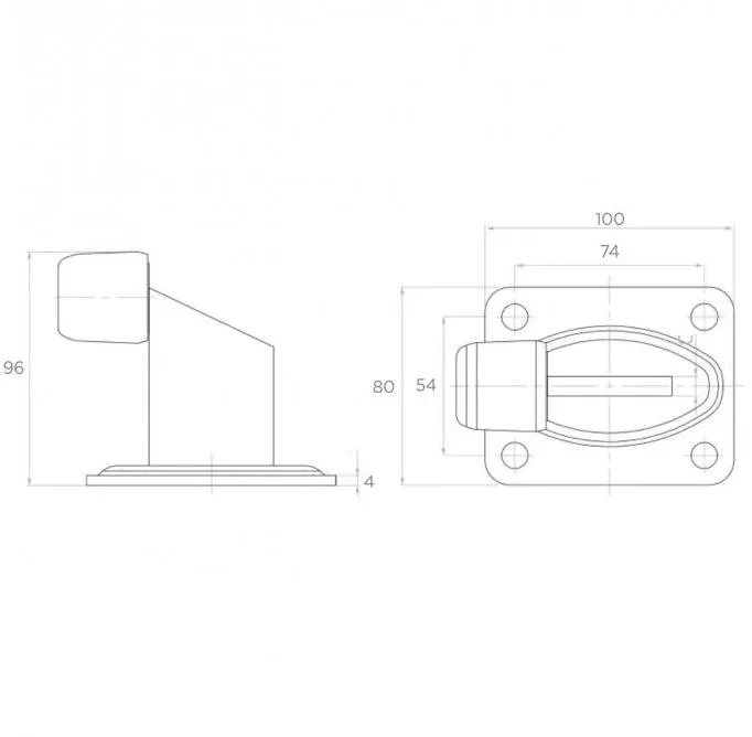 Zderzak PSG 60.038 - odbój do bramy