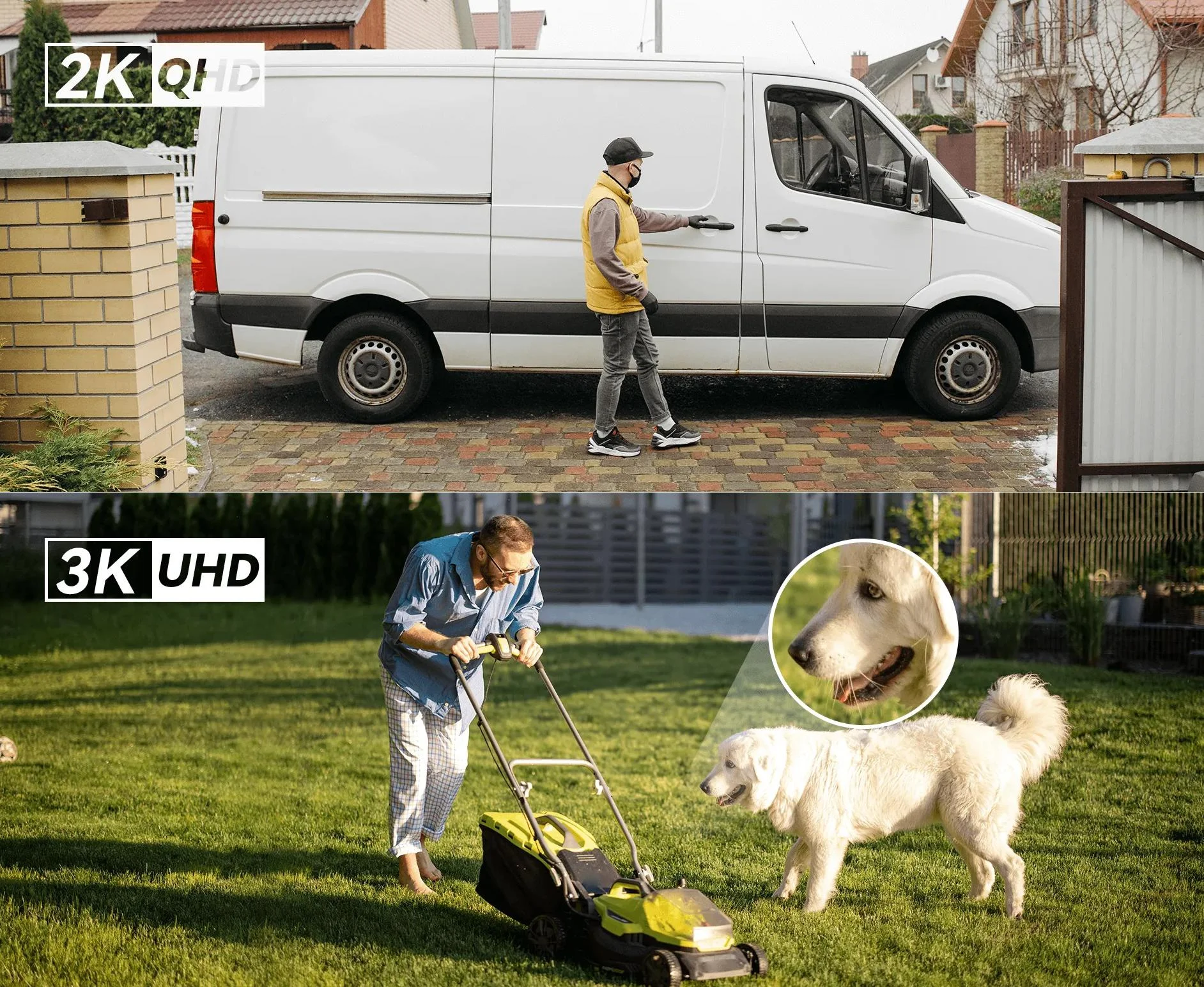 Kamera IP Imou Cruiser 2C 5 MPx IPC-S7CP-5M0WE - zobacz więcej dzięki rozdzielczości obrazu 3K UHD