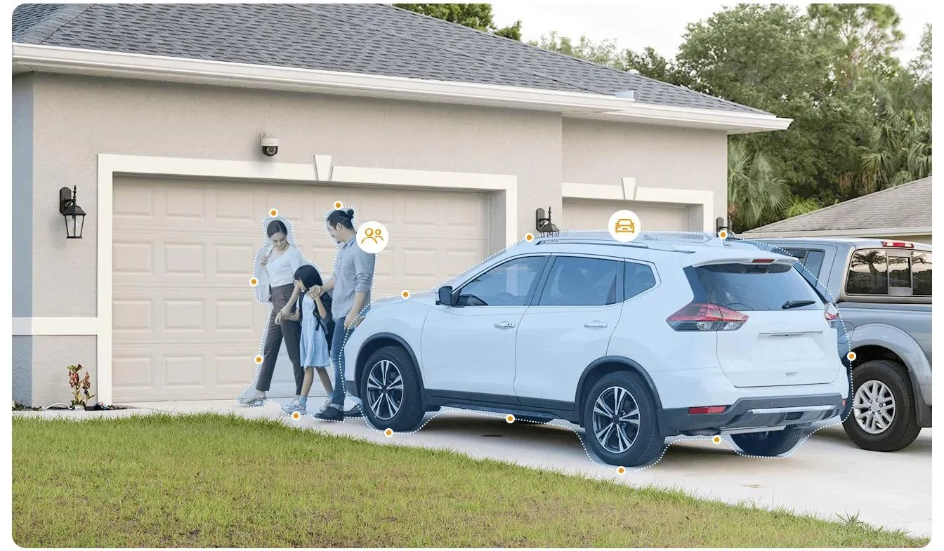 Kamera IP Imou Cruiser 2C 5 MPx IPC-S7CP-5M0WE - dokładna i skuteczna detekcja ludzi i pojazdów