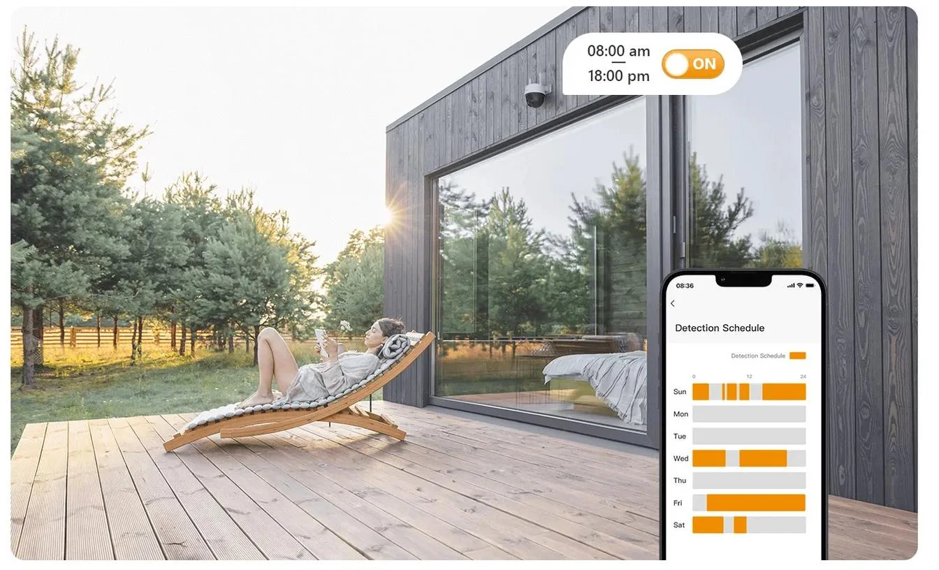 Imou Cruiser 2C 5 MPx IPC-S7CP-5M0WE - zewnętrzna kamera do monitoringu IP z wieloma przydatnymi funkcjami