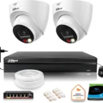 zestaw 2 kamery ip dahua 8mpx ipc hdw1839t a il 0280b s6 dys 7f004665827840b8a1e8dc919df06e9e
