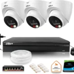 zestaw 3 kamery ip dahua 8mpx ipc hdw1839t a il 0280b s6 dys 09d60d0c1e4b48279a7631eec0cb58f7