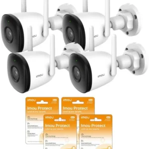 zestaw 4 kamer ip imou bullet 2c 4mp ipc f42p i 4 chmur imou f4cdbf01738b430280d335e1b74bdc66