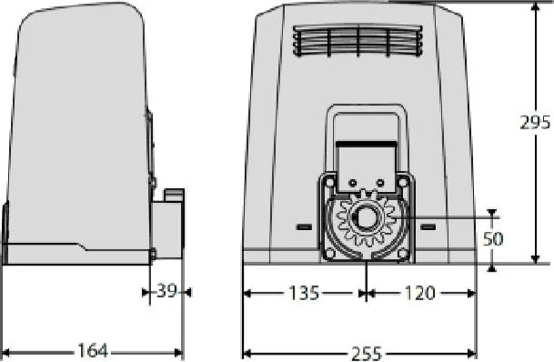Zestaw BFT DEIMOS ULTRA BT B600 EE KIT do 600kg bram przesuwnych