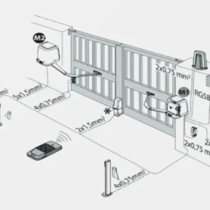 zestaw bft virgo smart bt b20 kit do bram dwuskrzydowych dd194995dcad4674a5c2bb962c10c122