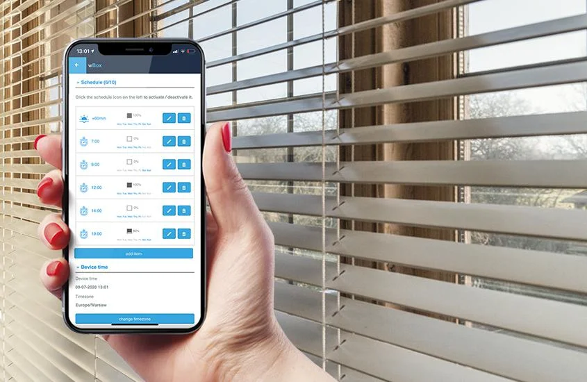 Zestaw Blebox do sterowania roletami