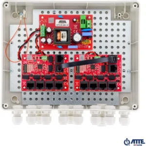 zestaw buforowy do 16 kamer ip switch po 16p2g atte ipups 16 86d56e26a02d43938861d736be60be95