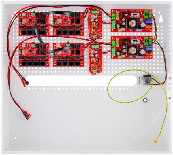 zestaw buforowy do 17 kamer ip switch poe 17p1up atte ipups dc9670c8fbab419789eecea70bee88ff